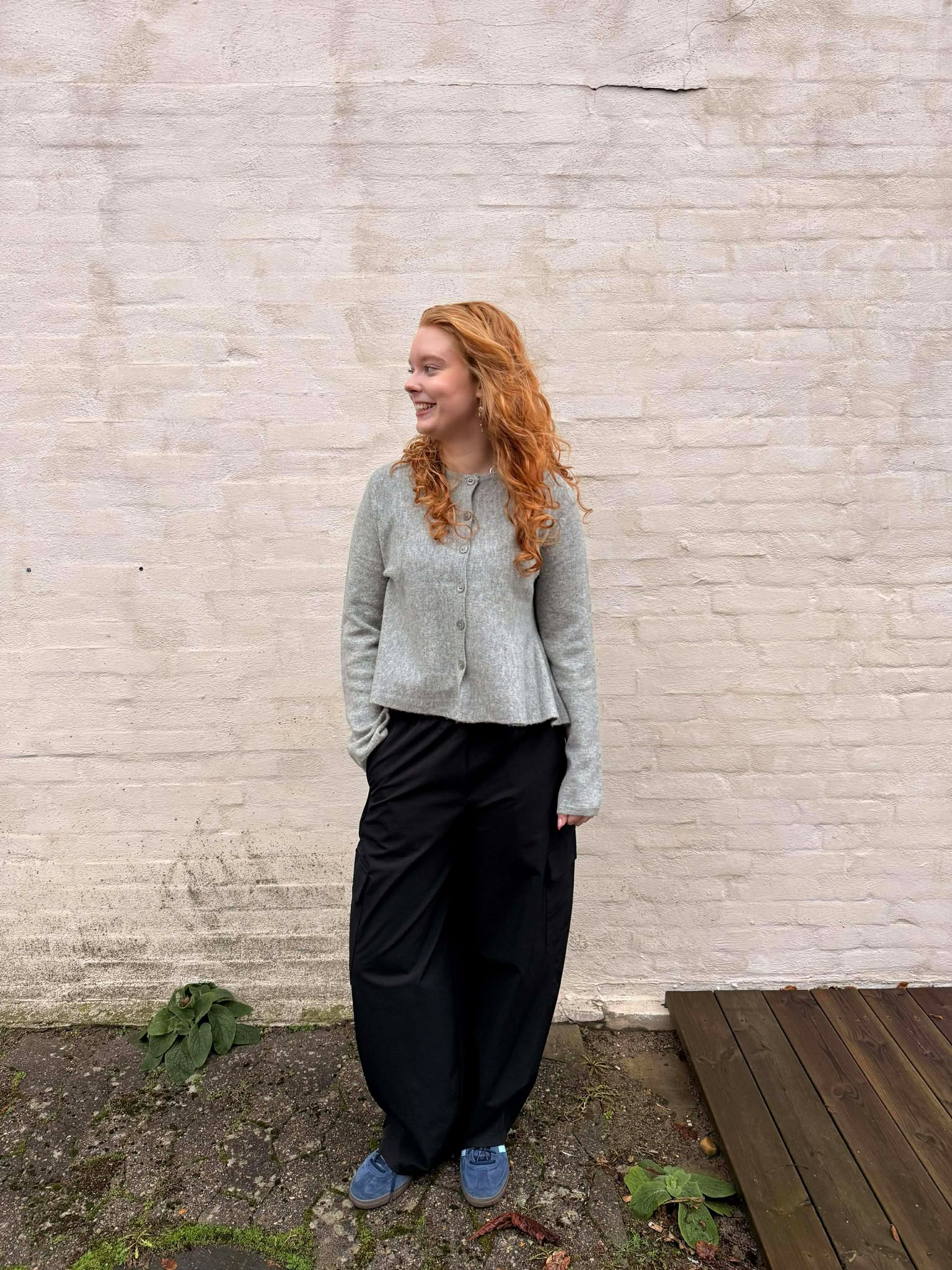 JDYROSEMARY Knit Cardigan - Light Grey Melange